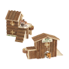 Karlie Hamsterhuis hout Montana 18x14x16 cm