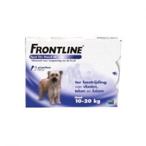 frontline hond 10-20kg spot on en combo