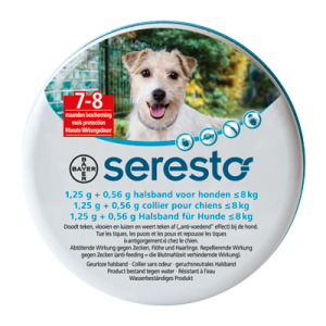 seresto band hond tot 8 kg