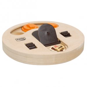 Houten brain training voor de hond Helios