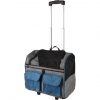 trolley flamingo blauw dubbel