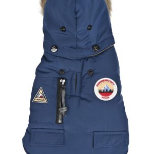51 degrees north aspen coat petrol lichtblauw