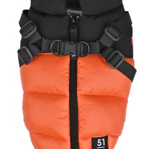 51 degrees north edge hondenjas oranje/zwart